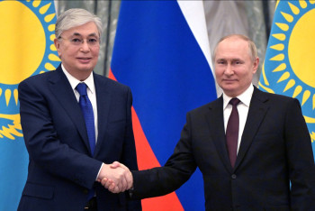 Фотография к новости: Многое осталось за кадром: Токаев о государственном визите Путина в Казахстан