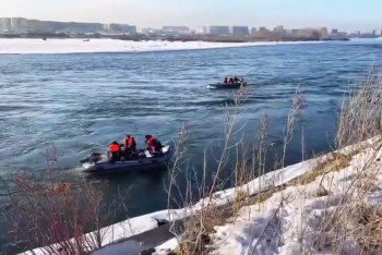 Фотография к новости: Затонувшее авто нашли в Иртыше с помощью эхолота