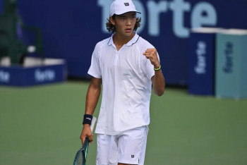 Фотография к новости: Юный теннисист Амир Омарханов впервые вошёл в топ-5 мирового рейтинга