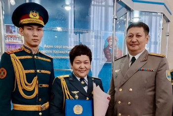 Фотография к новости: Нацгвардия – это дисциплина: Как семья из Петропавловска посвятила жизнь службе