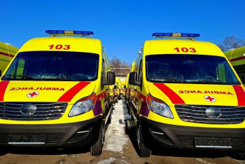 Фотография к новости: Более 40 новых автомашин получила скорая помощь в Алматы