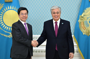 Фотография к новости: Токаев принял известного эксперта в области искусственного интеллекта