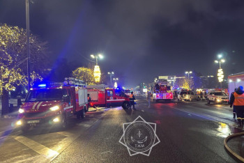 Фотография к новости: Пожар в КБТУ: к тушению привлечены дополнительные ресурсы