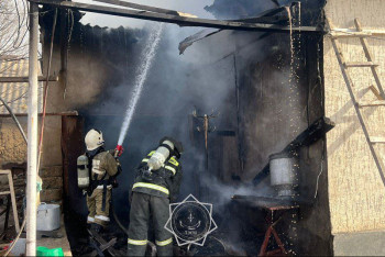 Фотография к новости: Дом едва не взлетел на воздух в Жамбылской области