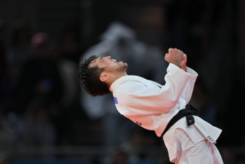 Фотография к новости: Елдоса Сметова признали лучшим дзюдоистом года