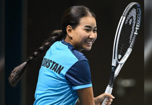 Фотография к новости: Сандугаш Кенжибаева выиграла второй подряд турнир в Анталье