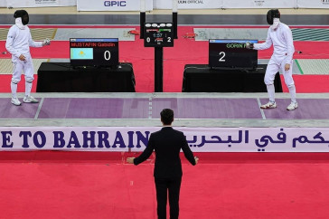 Фотография к новости: Команда Казахстана по фехтованию на шпаге завоевала золото в Манаме