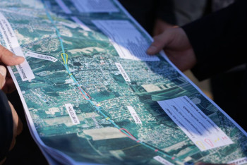 Фотография к новости: Дорога от Каскелена до Алматы станет восьмиполосной