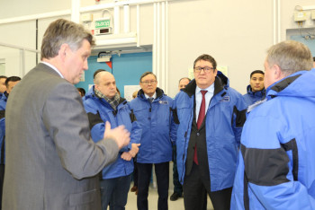 Фотография к новости: Представители Минэнерго Казахстана ознакомились с работой Ленинградской АЭС