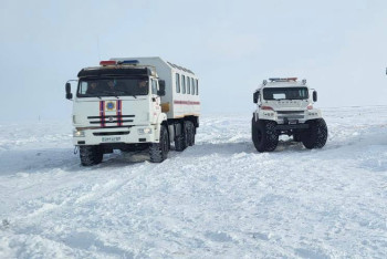 Фотография к новости: Непогода в Казахстане: спасатели ищут пропавших и вызволяют из снежного плена