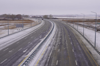 Фотография к новости: Закрыты дороги в двух областях Казахстана