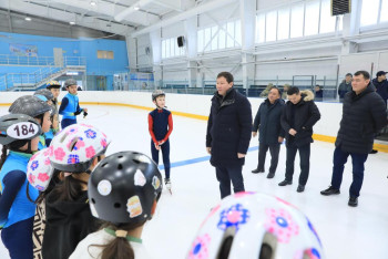 Фотография к новости: 956 млн тенге направлено на развитие хоккея в Актюбинской области