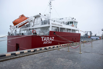 Фотография к новости: Первая партия нефти с Кашагана отправлена в порт Баку