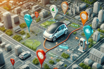 Фотография к новости: Нейросеть составила карту заправок для электромобилей в Астане и Алматы