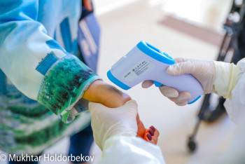 Фотография к новости: В Казахстане растёт количество больных корью и коклюшем