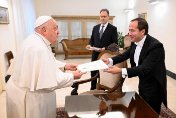 Фотография к новости: Папу Римского пригласили посетить Казахстан в 2025 году