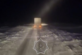 Фотография к новости: 14 человек эвакуировали спасатели с трассы Самара-Шымкент