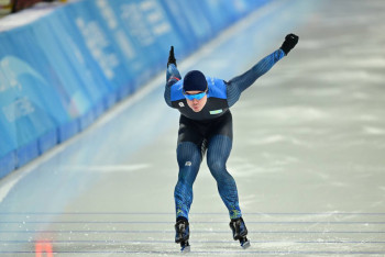 Фотография к новости: Конькобежец Евгений Кошкин принёс Казахстану второе серебро Азиады