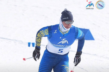 Фотография к новости: Азиада-2025: третью медаль Казахстану принёс лыжник Константин Борцов
