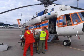 Фотография к новости: В Казахстане начали обновлять парк санитарной авиации