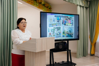 Фотография к новости: В Атырау среди воспитанников детских садов прошёл семинар "Чистый Казахстан – от зелёного детского сада"
