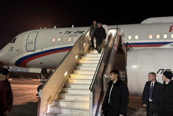 Фотография к новости: Сергей Шойгу прибыл в Астану