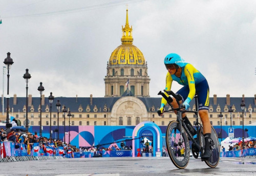 Фотография к новости: Казахстанец взял "золото" на чемпионате Азии по велоспорту