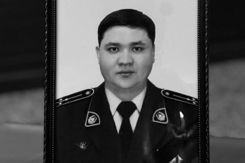 Фотография к новости: Полицейский погиб при исполнении службы в Жамбылской области
