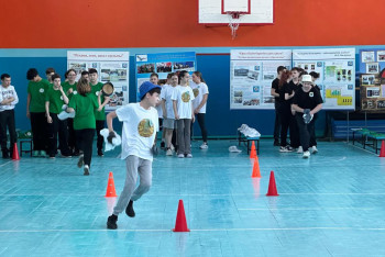 Фотография к новости: Спортивная эко-эстафета прошла в СКО