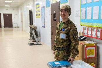 Фотография к новости: Cолдат удивил министра обороны и получил за это 10-дневный отпуск