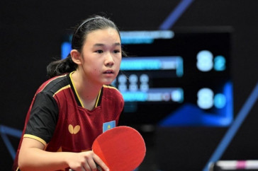 Фотография к новости: 11-летняя казахстанка взяла две медали на турнире по настольному теннису в Турции