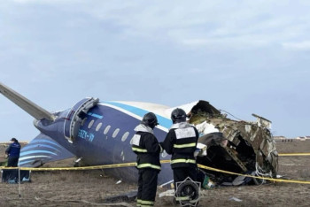 Фотография к новости: Крушение самолета в Актау: Когда будет опубликован окончательный отчет