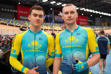 Фотография к новости: Казахстанская сборная по велотреку взяла бронзу в Малайзии