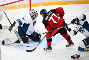 Фотография к новости: "Барыс" не справился с "Авангардом" в матче чемпионата КХЛ