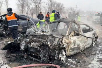 Фотография к новости: Четыре человека погибли в ДТП в Алматинской области