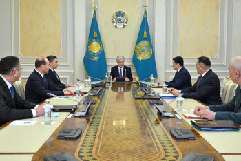 Фотография к новости: Токаев поручил развивать Вооруженные Силы РК