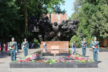 Фотография к новости: Мемориал Славы в Алматы вернется к первозданному виду к юбилею Победы