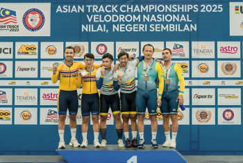 Фотография к новости: Пара велоспорт: На чемпионате Азии казахстанцы завоевали 5 медалей