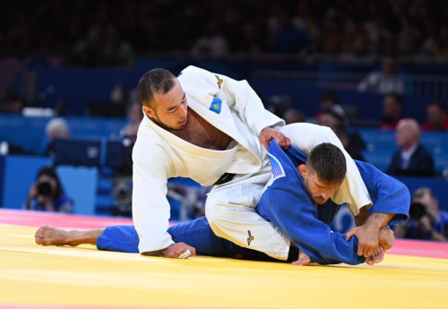 Фотография к новости: Казахстан завоевал первую медаль на Grand Slam по дзюдо в Ташкенте