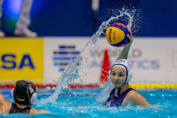 Фотография к новости: Казахстанки взяли бронзу чемпионата Азии по водному поло в Китае