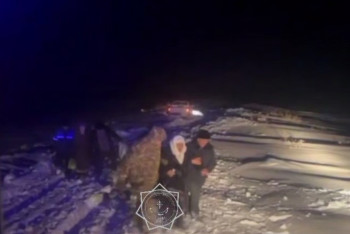 Фотография к новости: За ночь из снежного плена в Актюбинской области спасли 34 человека