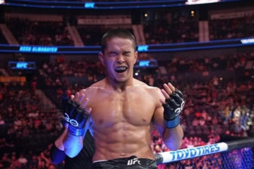 Фотография к новости: Асу Алмабаев потерпел поражение в историческом поединке UFC