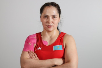 Фотография к новости: Борцы из Казахстана завоевали восемь медалей на турнире в Албании