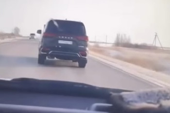 Фотография к новости: Полицейских уволили из-за дерзкого водителя в Костанайской области