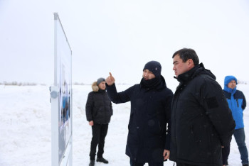 Фотография к новости: Чингис Аринов проверил готовность Западно-Казахстанской области к паводкам