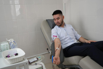 Фотография к новости: Новый пункт сдачи крови открыли в Астане