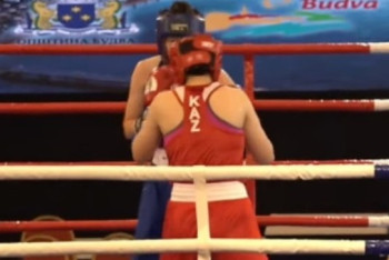 Фотография к новости: Разгромом завершилось казахское дерби в финале Кубка мира по боксу