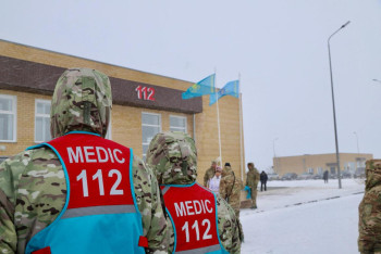 Фотография к новости: Универсальное спасательное подразделение открылось в Павлодарской области