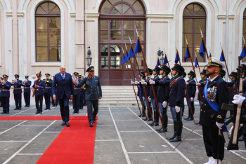 Фотография к новости: Министр обороны Казахстана встретился с итальянским коллегой в Риме