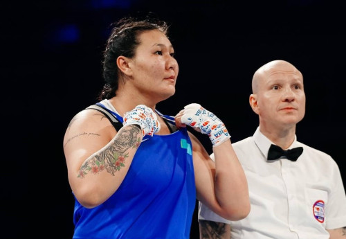 Фотография к новости: Ельдана Талипова вырвалась в финал чемпионата мира по боксу в Сербии